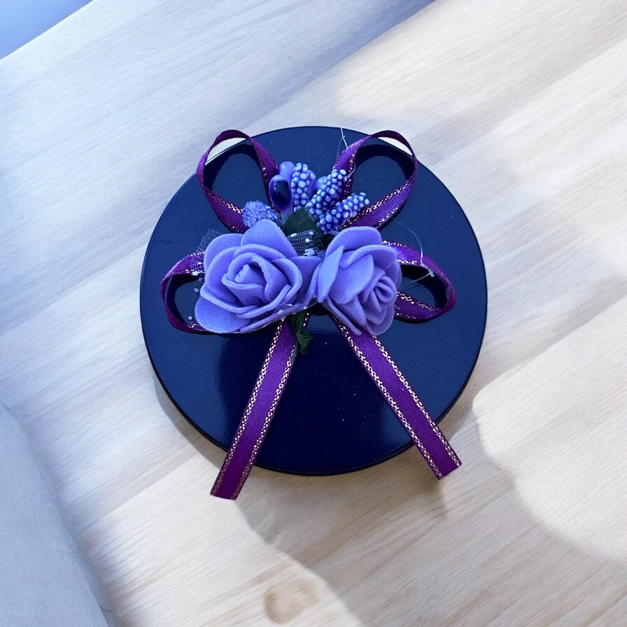 Royal Purple Rose Gift Box