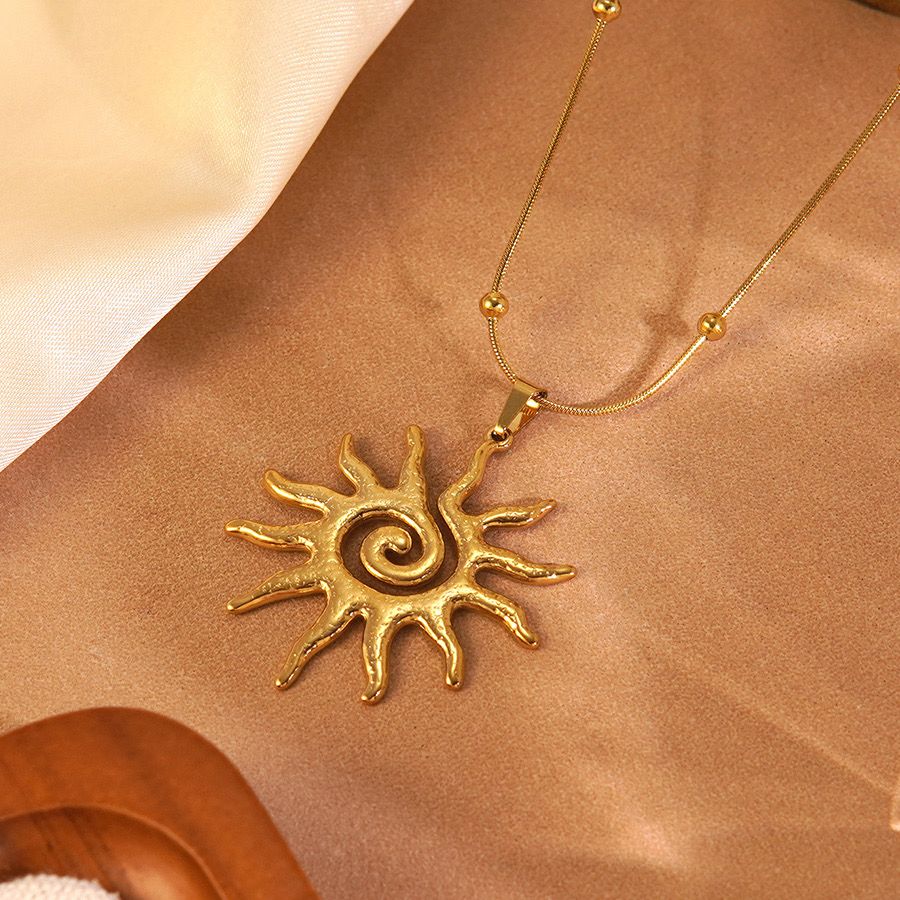 Radiant Sunburst Pendant