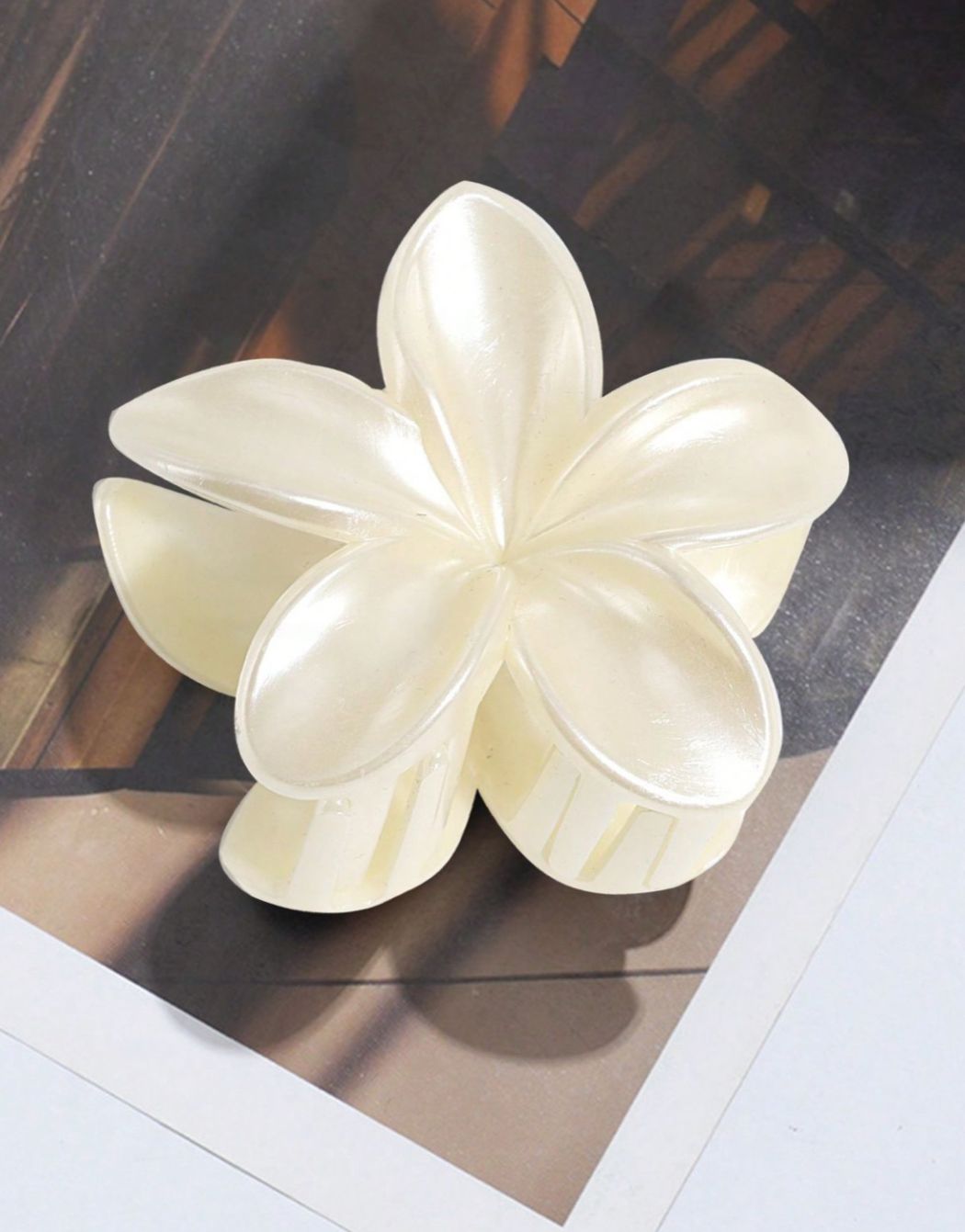 Bloom Matte Flower Hair Claw Clips