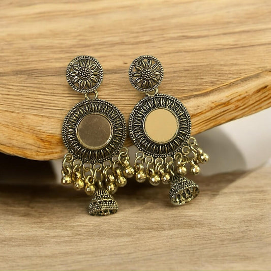 Antique Aaina Jhumki