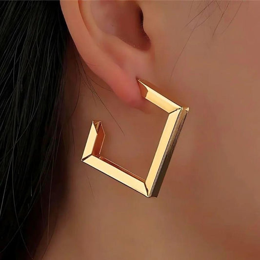 Square earrings
