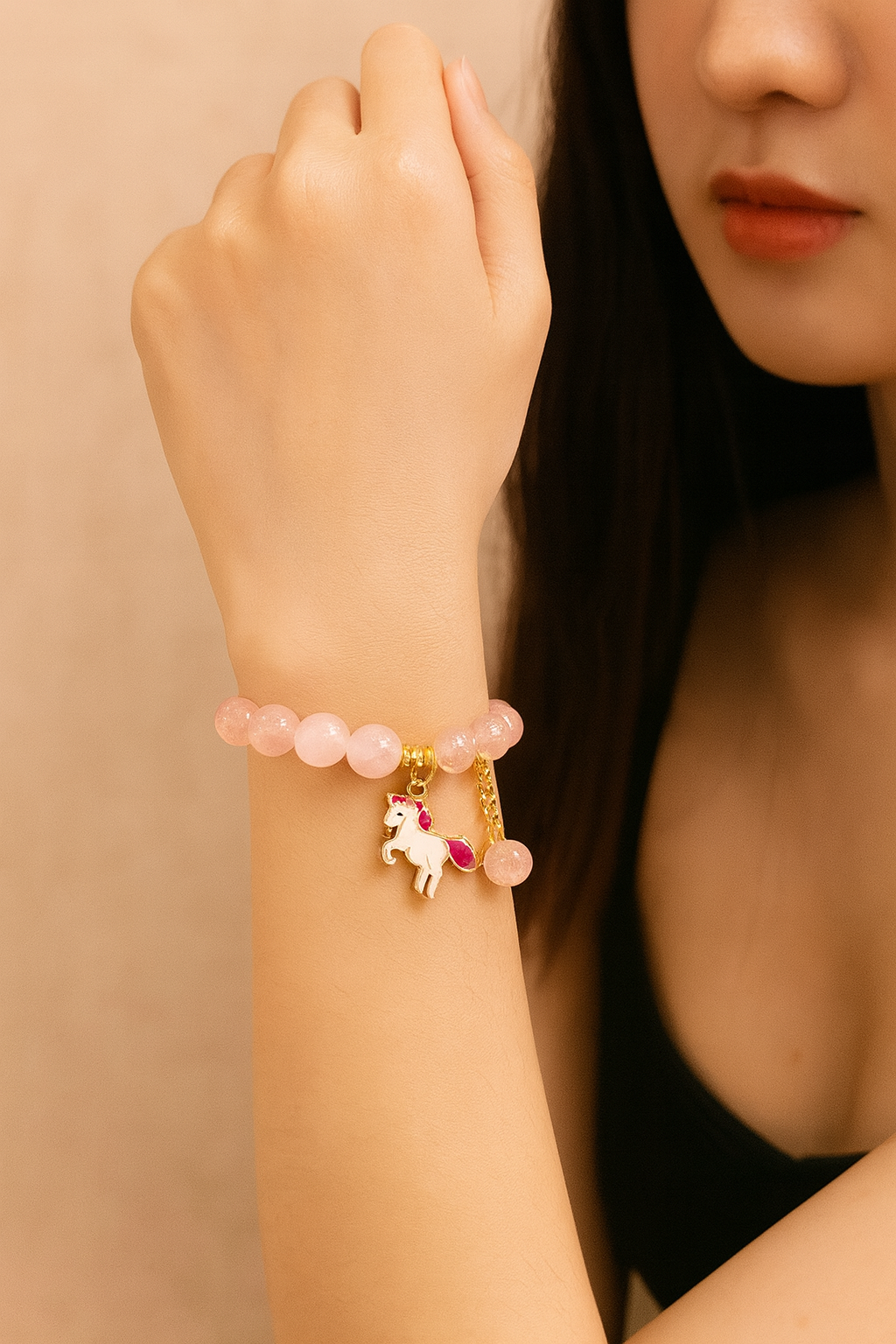 Pink Dream Unicorn Bracelet