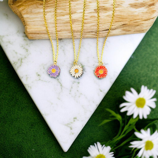 Daisy Bloom Pendant Trio