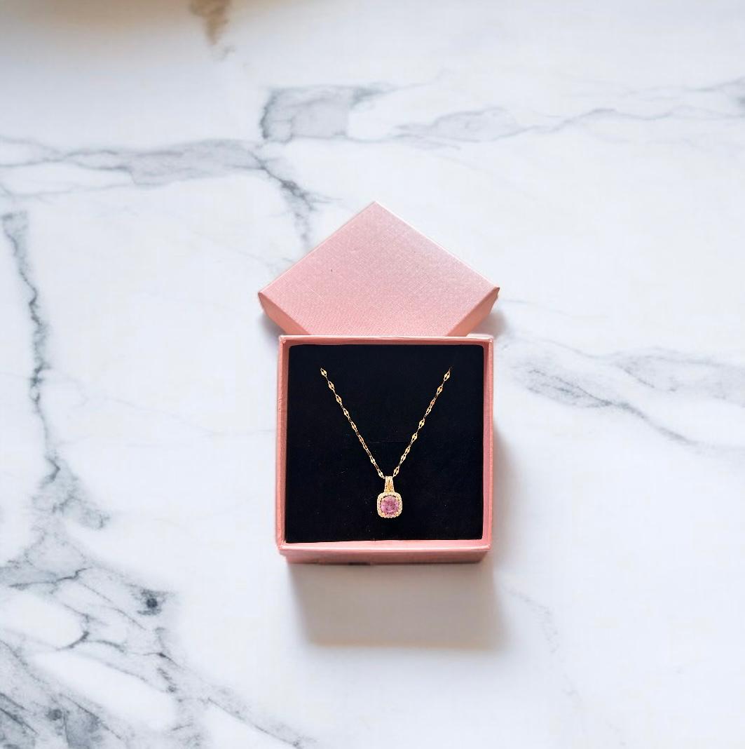 Rosé Glow Pendant