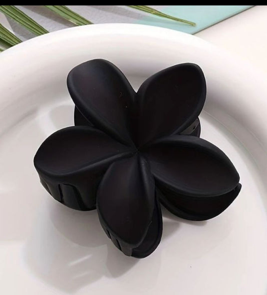 Bloom Matte Flower Hair Claw Clips